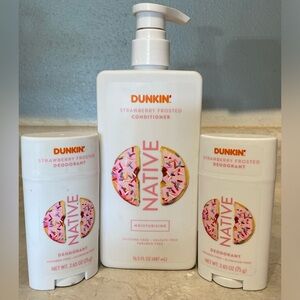 Native Strawberry Frosted Conditioner & Deodorant Set